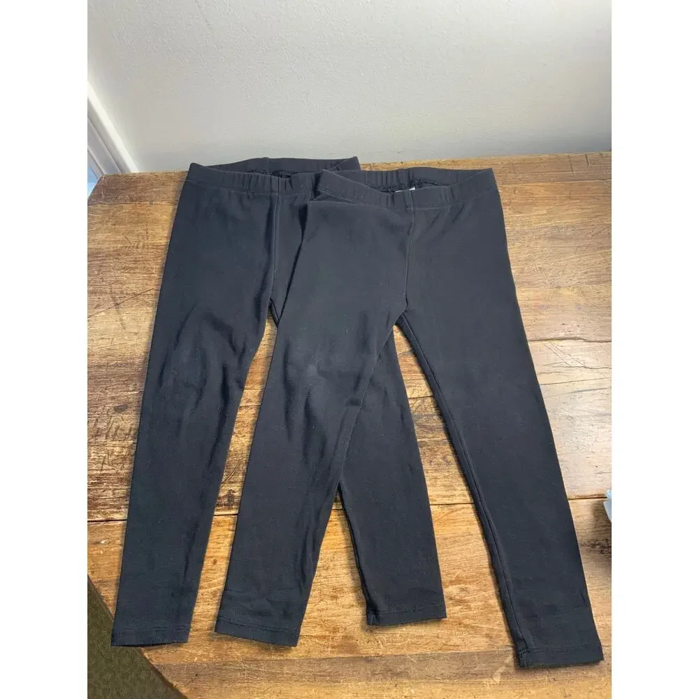 Gymboree Girl's Black leggings‎ size 4T